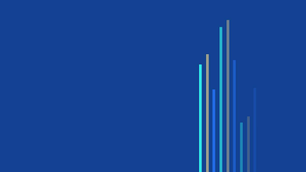A blue image with a bar chart resembling diagram.