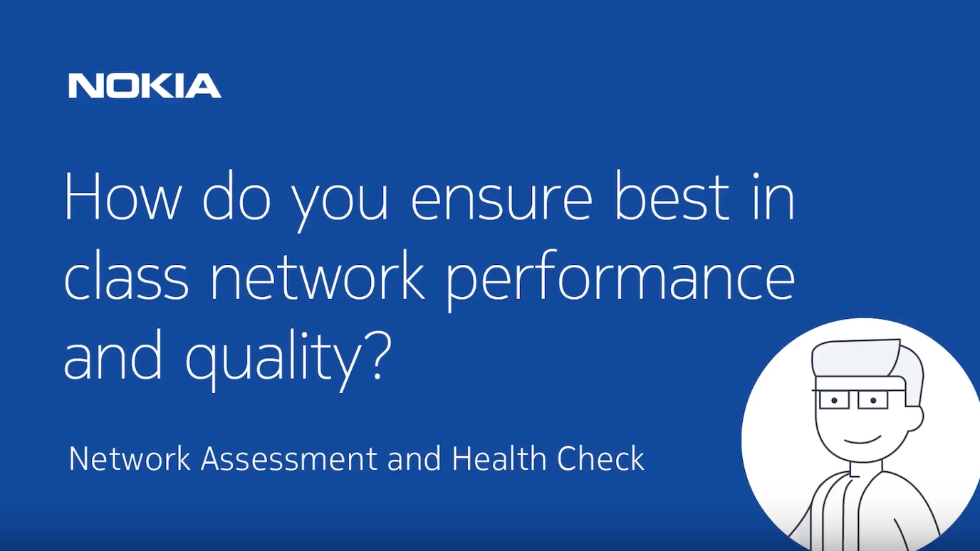 Text: 'How do you ensure best in class network performance and quality?"