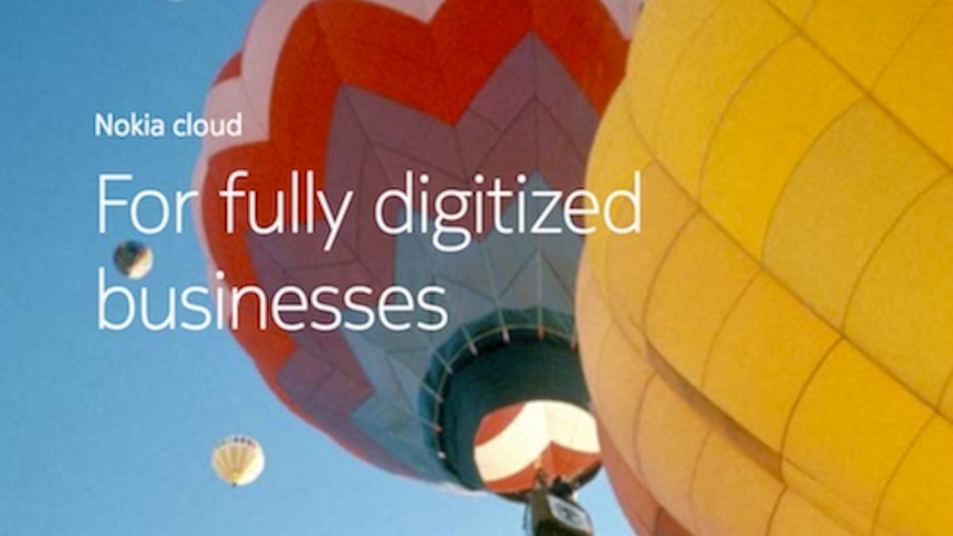 Nokia cloud for full digitized businesses