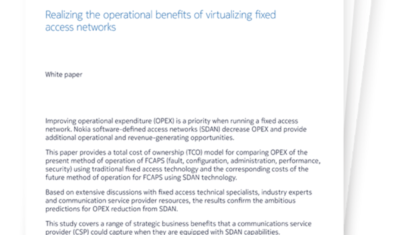 lowering opex