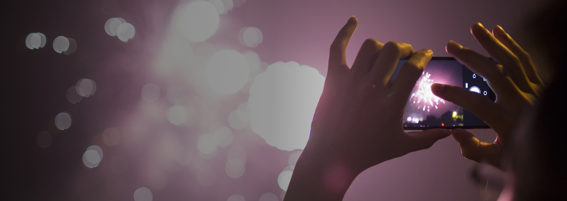 Ozo audio - shooting fireworks with mobile