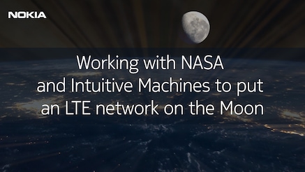 network on the moon