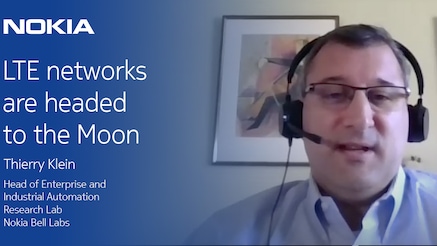 Thierry Klein-network on the moon