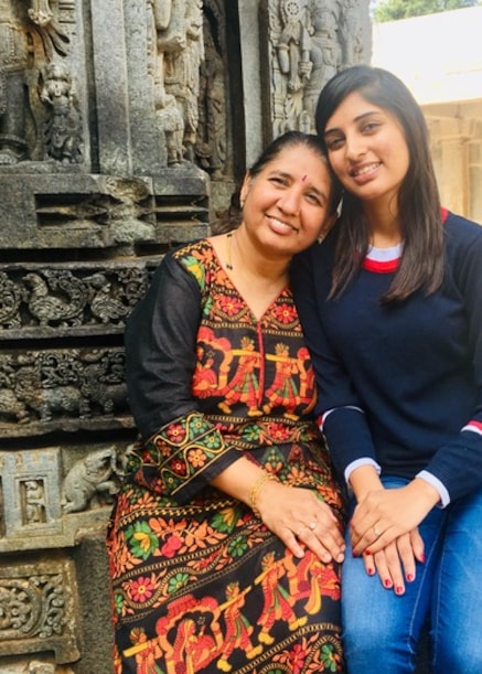 Raga & her mother