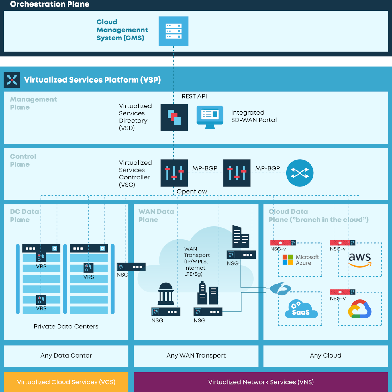 VSP architecture