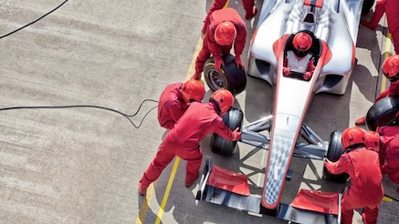 F1 race