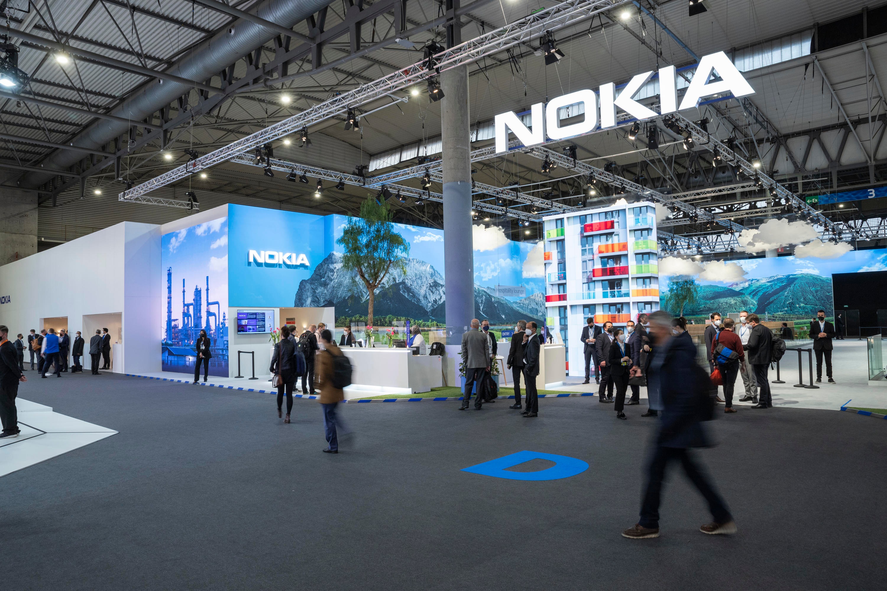 Nokia booth at MWC22