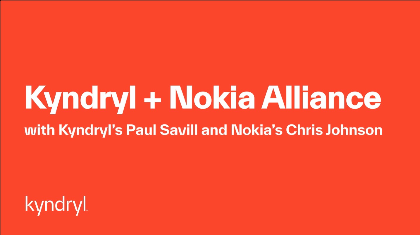 Download - Nokia and Kyndryl sign landmark networking deal