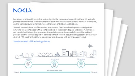 FWA spells opportunity