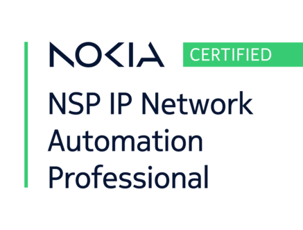 NSP IP Network Automation Professional Certification Logo