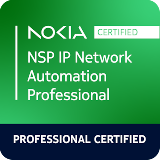 NSP Network Automation Professional Certification Badge