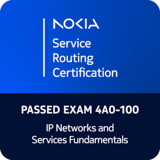 4A0-100 Exam badge