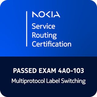 4A0-103 Exam badge