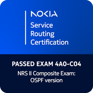 4A0-C04 Exam badge