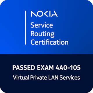 4A0-105 Exam badge