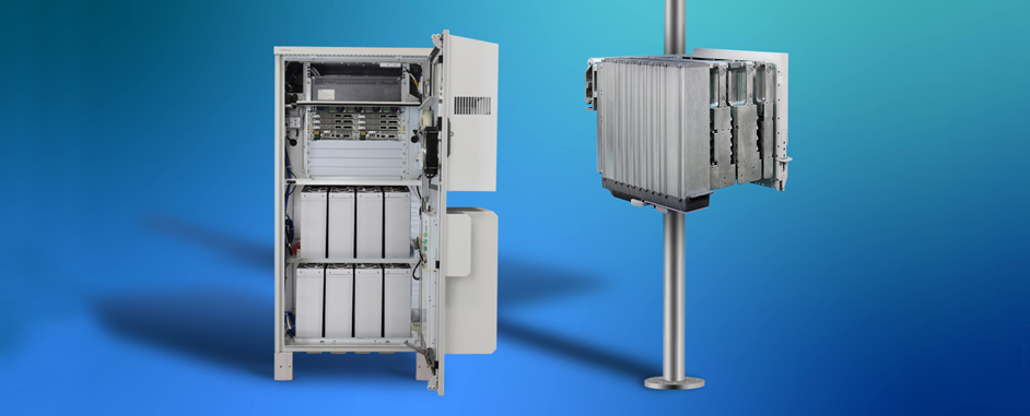 Nokia all-in-one cabinet and zero footprint site solution