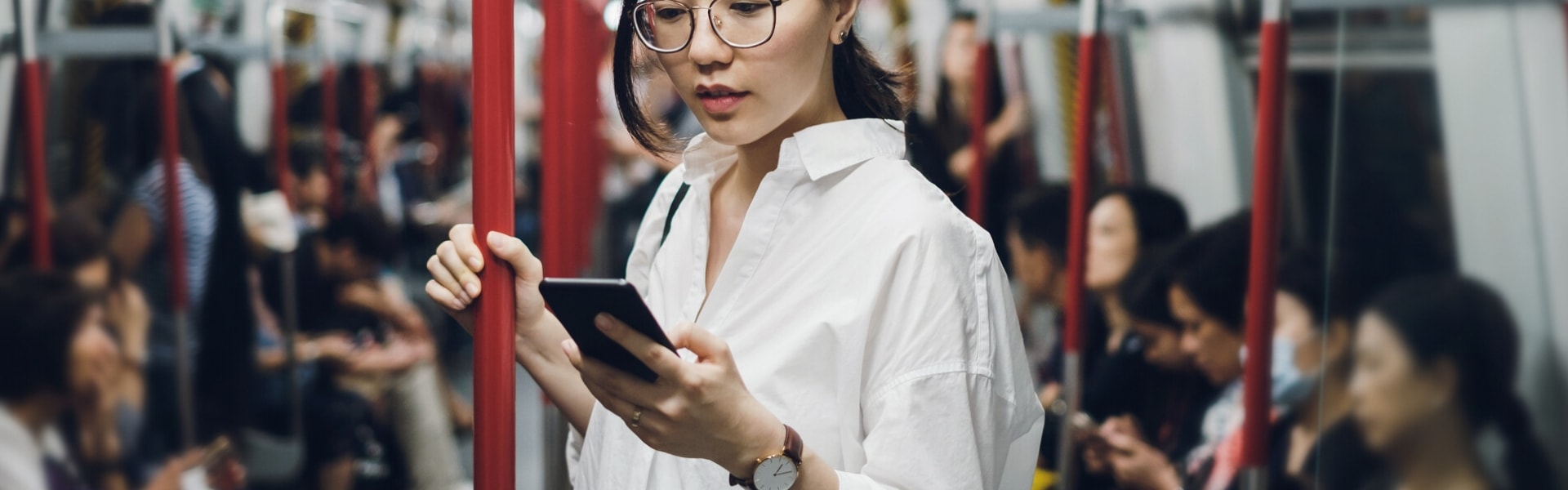 woman on phone