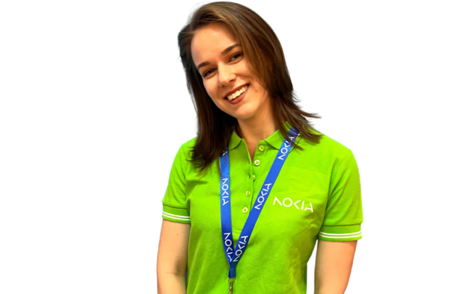 person smiling