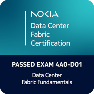 Data Center Fabric Certification exam badge
