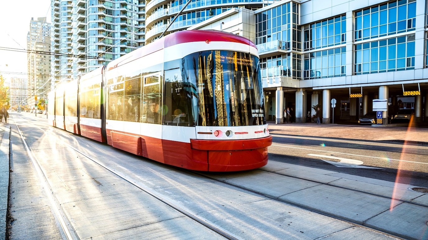 An image of a tram.