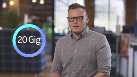 25G PON broadband service 