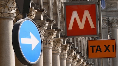 An image from Milan.