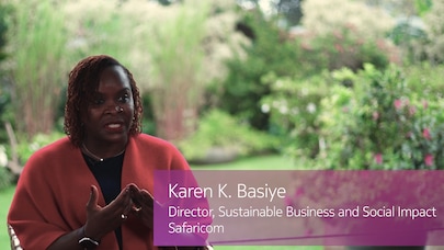 Ms. Karen Basiye, Director, Sustainable Business & Social Impact, Safaricom plc