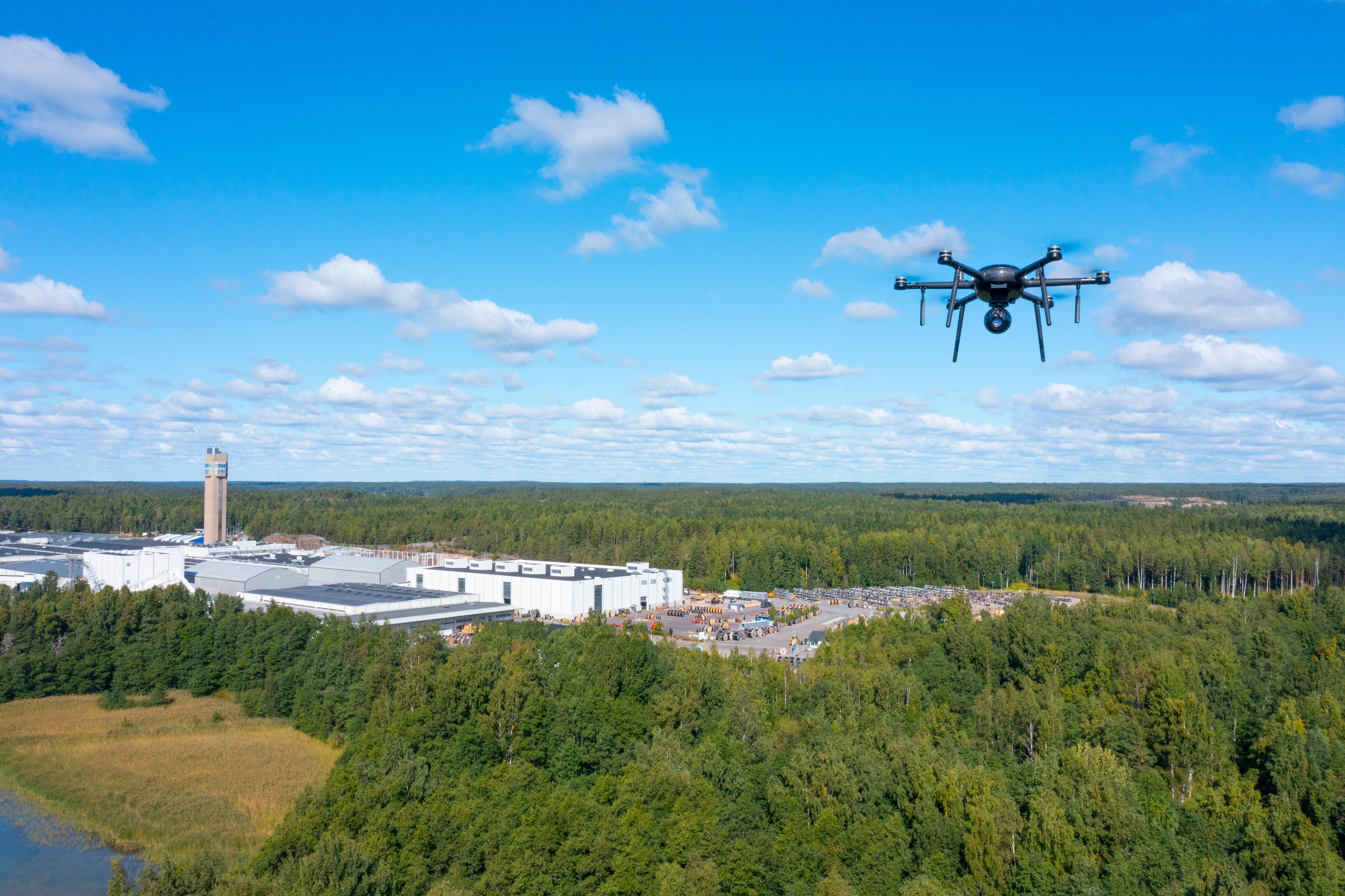 Nokia Drone Networks for complete aerial insights 