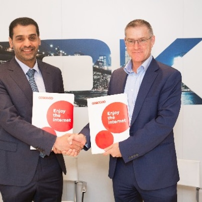 Sheikh Mohammed Bin Abdulla Al Thani, CEO Ooredoo, Qatar and Ricky Corker, Chief Customer Experience Officer, Nokia