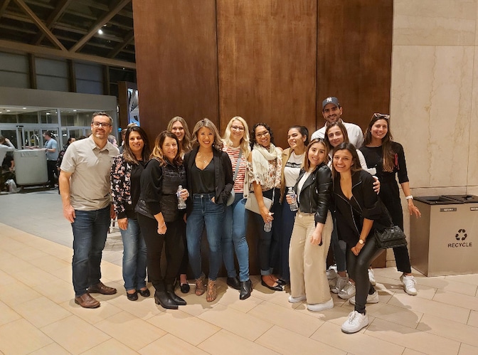 Paula and her team