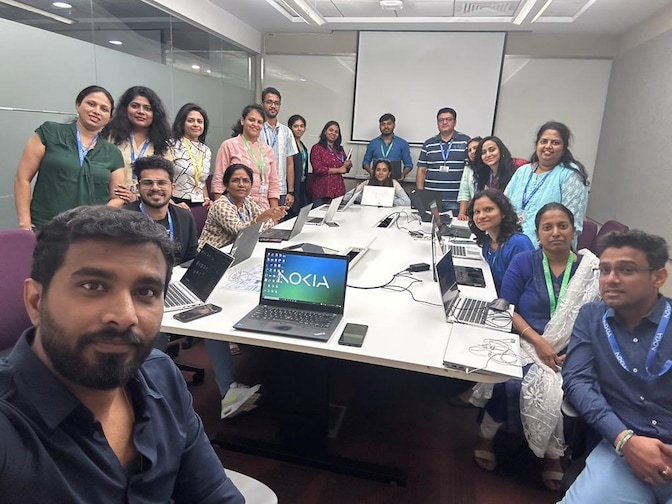 Amulya and her team