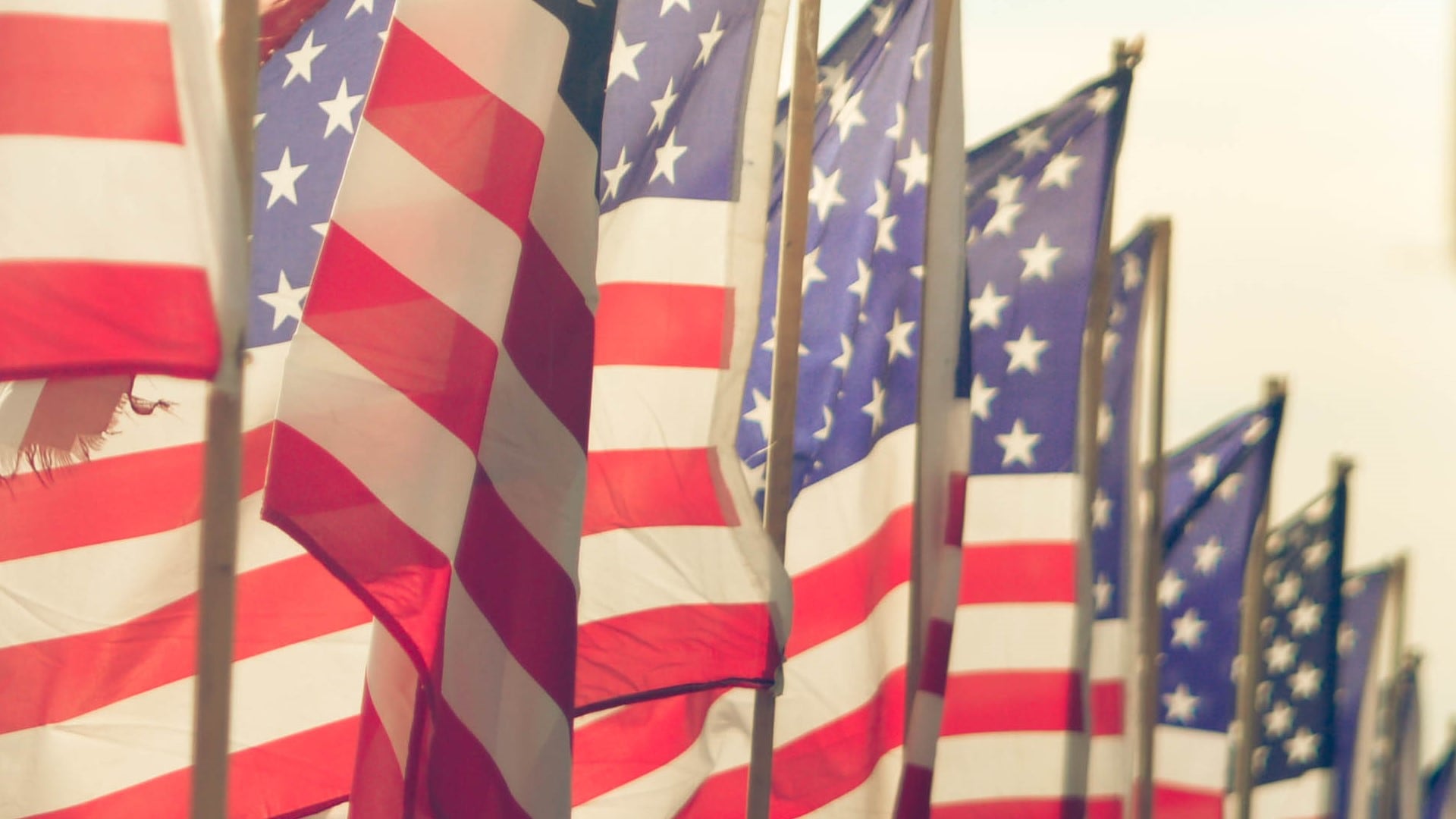 us flags