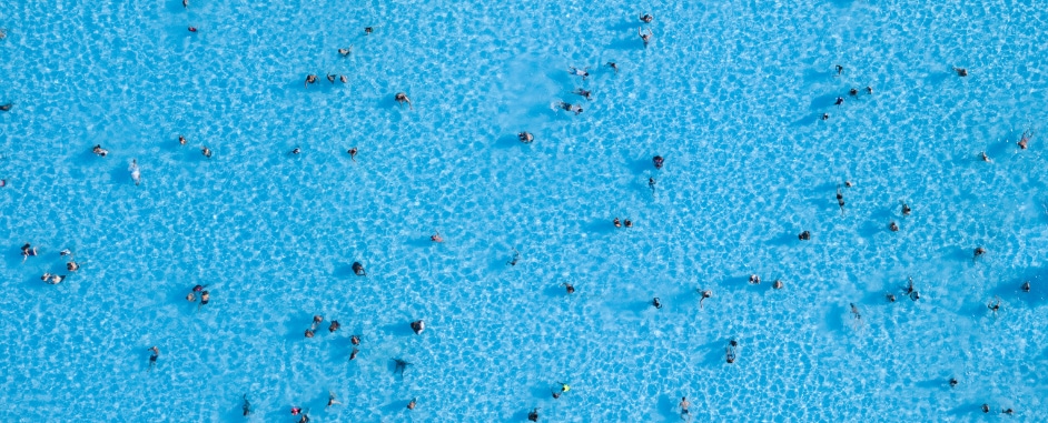 People in water