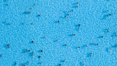 People in water