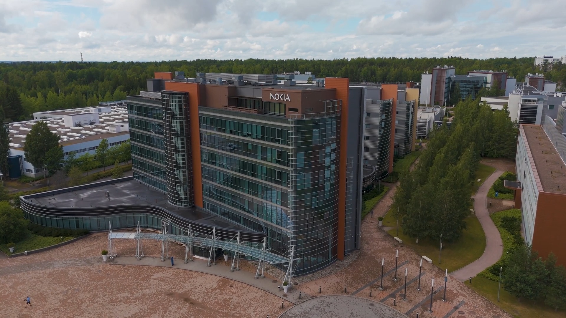 Download - Nokia Espoo headquarters, Finland, B-roll