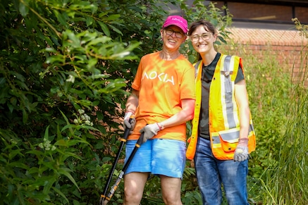 Nokia volunteers