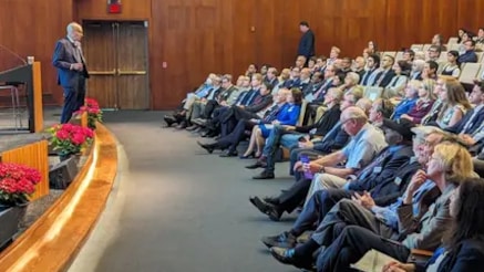 Louis Brus' Nobel Prize Ceremony