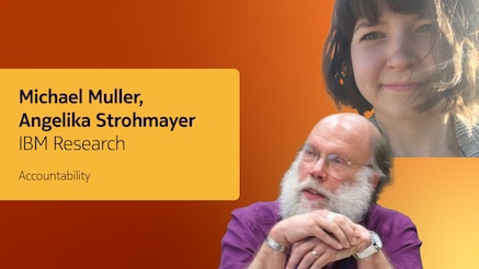 Michael Muller of IBM Research and Angelika Strohmayer of Northumbria School of Design