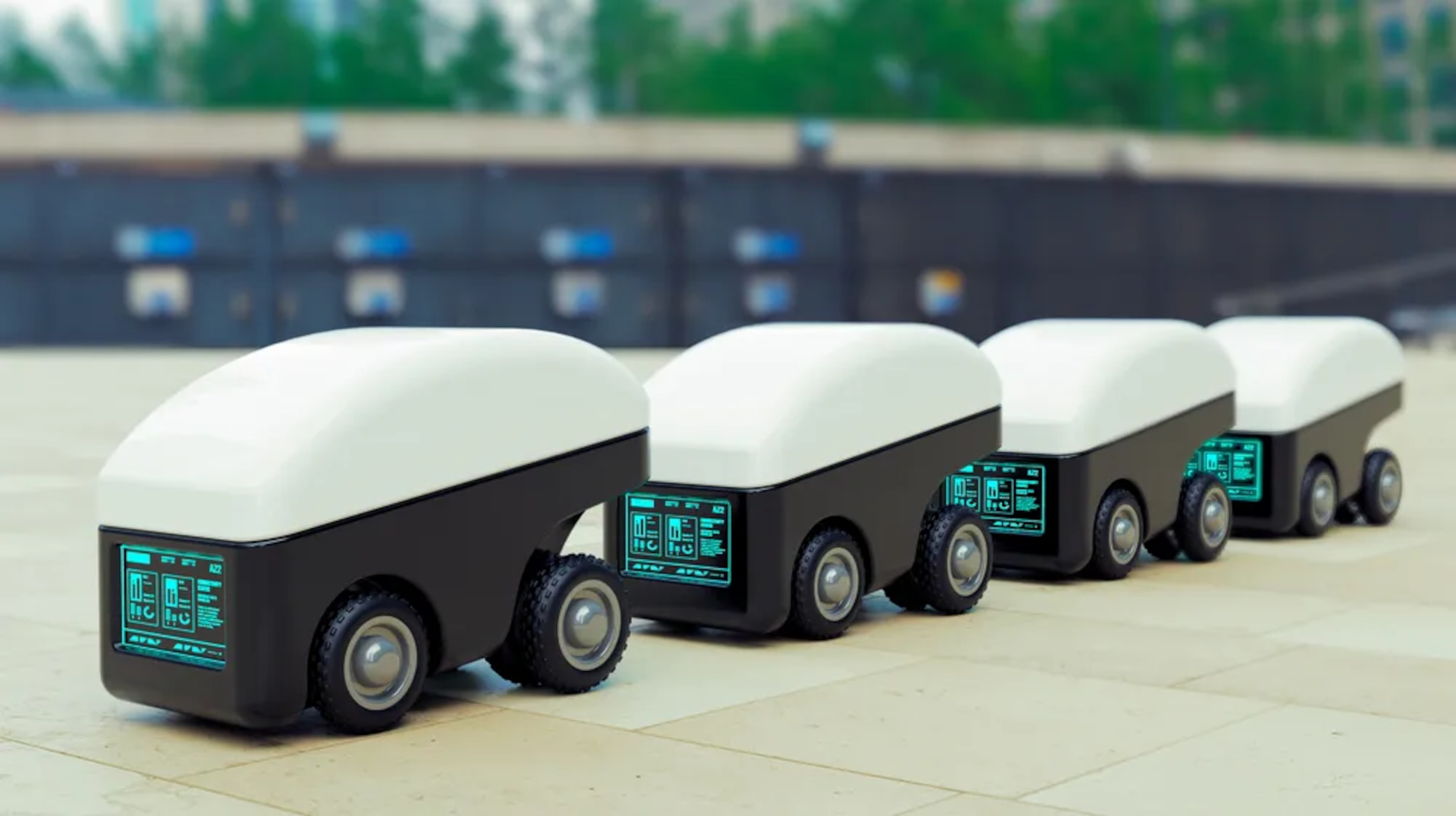 Simple command robots