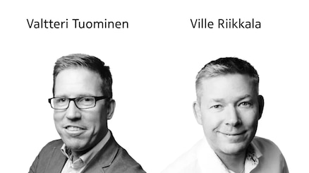 Valtteri Tuominen and Ville Riikkala