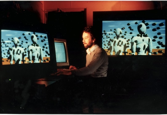 In 1997, Bell Labs researchers jointly pioneer digital television and high-definition TV (HDTV) in the U.S.