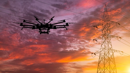 High grid observability with drones