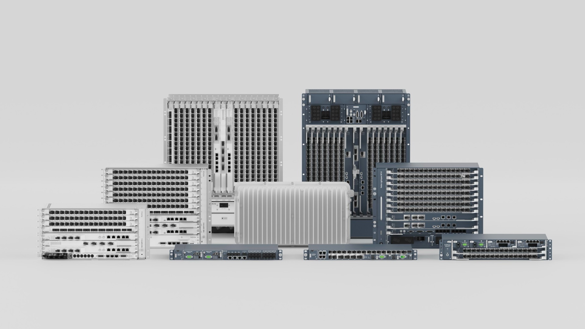 A range of Nokia fiber devices
