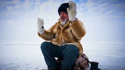 Men on the ice