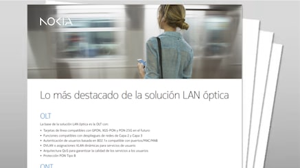 Solución LAN óptica