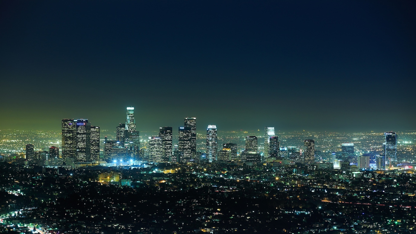 city view in the night