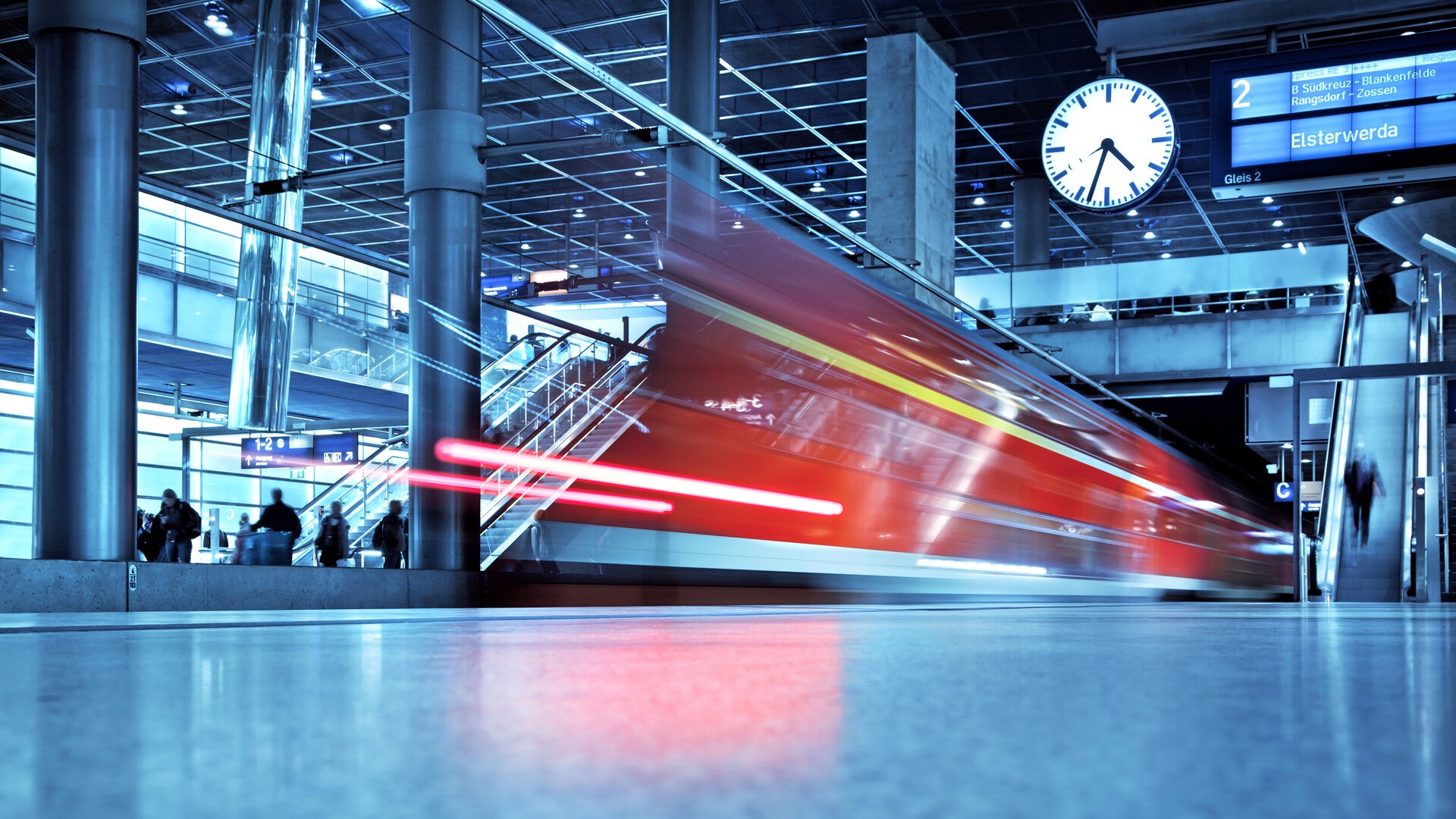 Train at station
