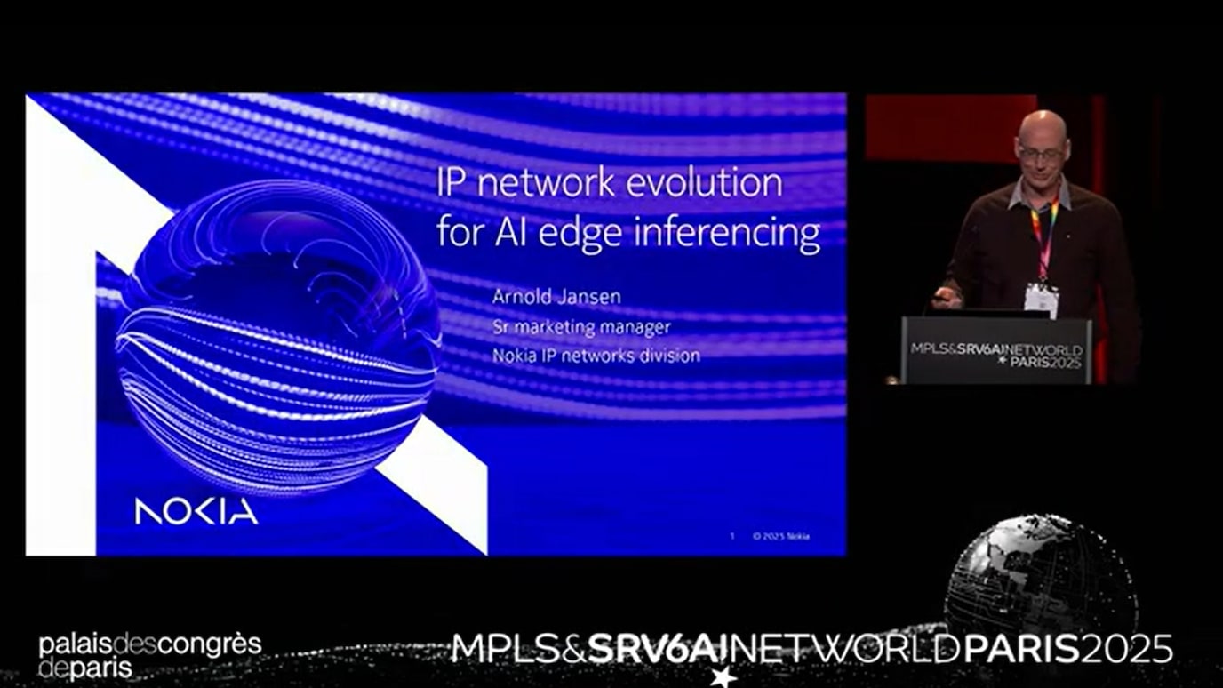 IP network evolution for AI edge inferencing