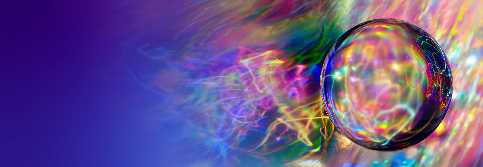 water bubble and color