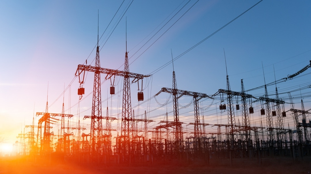 electricity towers